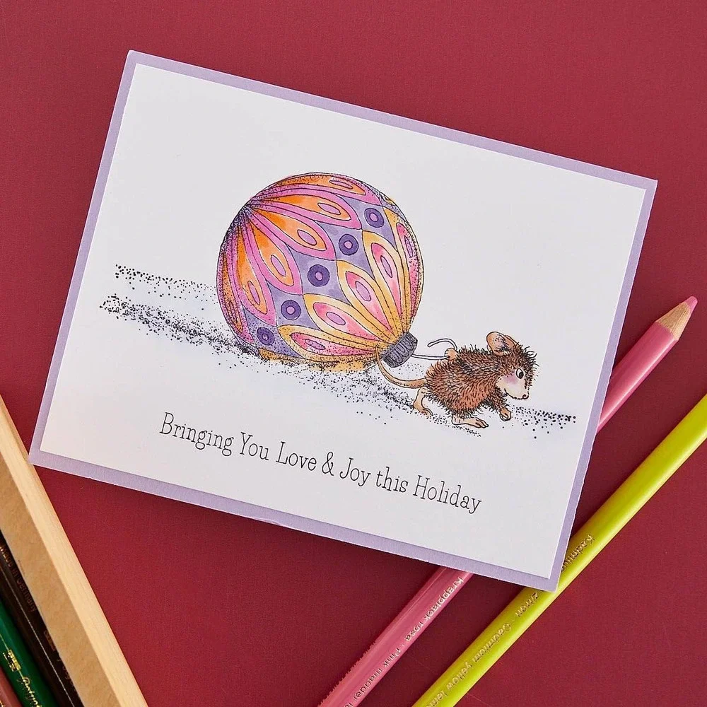 Spellbinders House-Mouse Designs Bringing Christmas to You‎ Cling Rubber Stamps